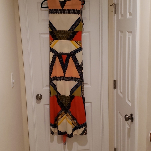 Boston Proper Maxi dress size M, colors mult - Picture 4 of 4